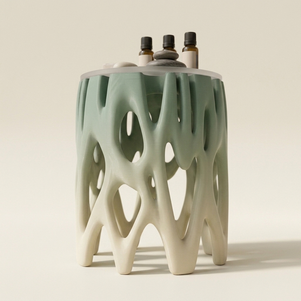 Mangrove Drum Stool