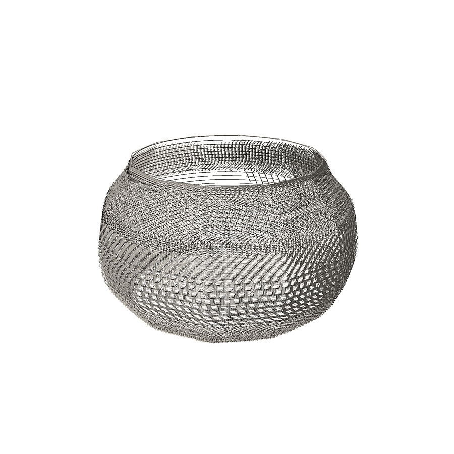 MAILLE 96 - bol tricotat Print-a-Porter